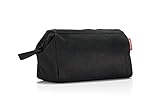reisenthel Travelcosmetic Toiletries Bag, Structured Pouch with Wristlet, Black