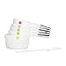 OXO 6 Piece Good Grips Plastic Measuring Cups, White