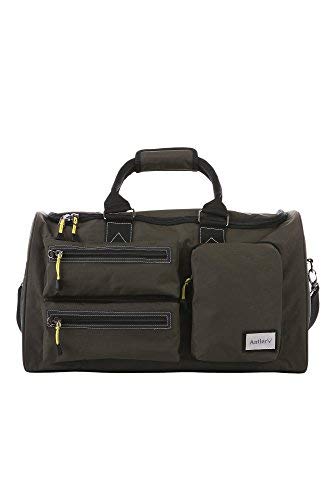 antler leather holdall