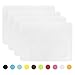 Aspire 4PCS Thicken Non-Slip Silicone Placemats Cutting Hot Mats Tablemats-White