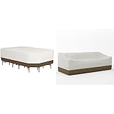 �鶹�� Basics Rectangular/Oval Table and Chair Set + Griffen 3-Seater Sofa Outdoor Patio Furniture Covers