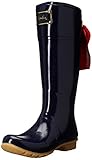Joules Women's Evedon Rain Boot, French Navy, 7 M US