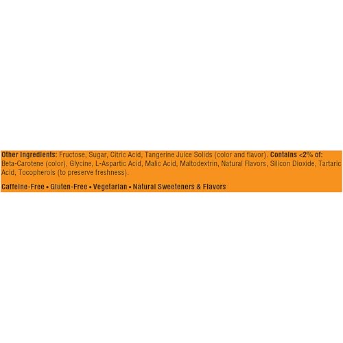 EMERGEN-C 1000MG VITAMIN C IMMUNE SUPPORT POWDER TANGERINE 30CT INCLUDES ZINC, MANGANESE, 7 B VITAMINS AND ELECTROLYTES FOR BACK TO SCHOOL ESSENTIALS