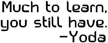 Amazon Com Much To Learn Quote 15x35 Black Arts Crafts Sewing