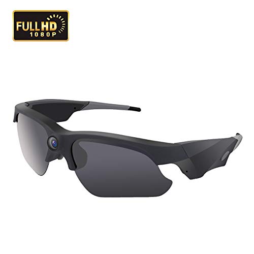 KAMRE Upgraded Sunglasses Camera 1080P Video Recorder Camera with UV Protection Polarized Lens, 140° Wide View Angle for Outdoor Sports, Great Gift for Your Family and Friend - Thumbnail 7