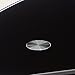 Bar Unit with Acrylic Front Black, Chrome and Smoke