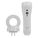 Ivation Emergency Power Failure Automatic Blackout Light, Handheld flashlight & Sensor Nightlight - Rechargeable Battery & Wireless Induction Charging, White, 1-Pack