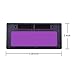Solar Auto-Darkening Welding Filter Lens 2-Pack,Variable Shade Horizontal Filter, Mask Lens Automation Filter Shade Eyes Lens Helmet Filter Shade,3/11 4