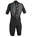 O'Neill Men's Reactor 2mm Back Zip Spring Wetsuit, Black, Medium