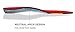 Red Size 9 Athlete Shoe Inserts for Men Women, Arch Comfort Insole, Mens Running Insoles, Sneaker Inserts for Running
