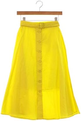 Amazon Banner Barrett バナー バレット ロング マキシ丈スカート レディース 黄 0905 36 S位 中古 スカート 通販