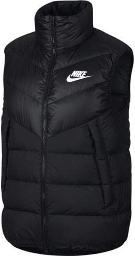 nike down fill gilet jacket black