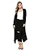 Mixfeer Womens Long Sleeve Open Front Long Maxi Cardigan Longline Duster Coat