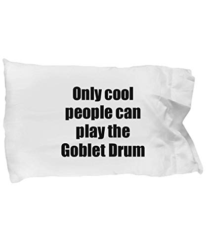 Goblet Drum Player Pillowcase Musician Funny Gift Idea Bed Body Pillow Cover Case Set