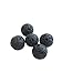 Lava Stone Beads 8mm for Essential Oil Diffuser Necklace (8mm, 5-Pack)