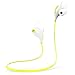 SoundPEATS Bluetooth Earphones Wireless Sport Headphones Sweatproof for Running (Bluetooth 4.1, 6 Hours Play Time, Stereo, Secure Ear Hook with Cable Clips) - White&Yellow