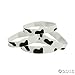 Cow Print Rubber Bracelets - 12 ct primary