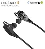 NEW - Mulberriii® Xi Bluetooth Headphones, Apple Style Ear Tips, 2016 Model, Small, Lightweight, Comfortable/EASY! Microphone, Noise Canceling, Sport, Sweatproof, Your Bluetooth COMPANION!