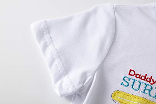 Toddler Boys Cotton Clothing Sets Short Sleeve Tee and Shorts Octopus Size 2 - Thumbnail 4