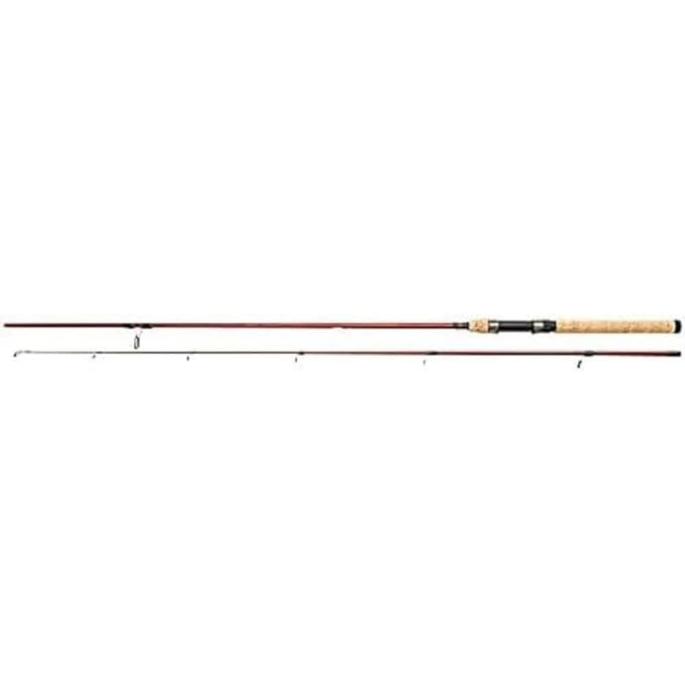 Berkley Cherrywood Spinning Rod, Lightweight with Cork Handle - Saltwater and Freshwater Spin Fishing Rod, Spinning Rods, Predator Fishing, Unisex, Red, 2.4m | 3-18g