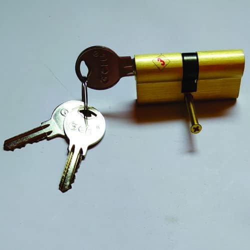 Brass 3Key Cylinder Door Lock price in Egypt Amazon Egypt kanbkam