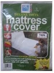 RL Plastics Deluxe Vinyl Zipper Style Mattress Cover 76-Inch by 39-Inch by New