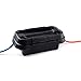 SOCKiTBOX - The Original Weatherproof Connection Box - Indoor & Outdoor Electrical Power Cord Enclosure for Timers, Extension Cables, Holiday Lights, Power Tools, Fountains & More - Size Small - Black primary
