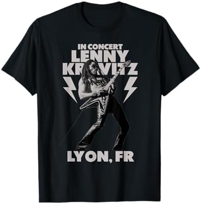 Amazon.com: Lenny Kravitz Blue Electric Light Tour 2025 Paris T