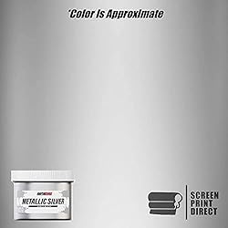 Metallic Silver (Gallon - 128oz.) - Plastisol Ink