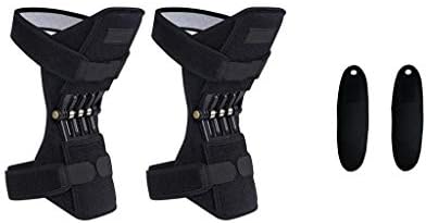 Joint Support Knee Pads, Knee Patella Strap, Power Lift Spring Force, Tendon Brace Band Pad for Arthritis Gym 1 Pair