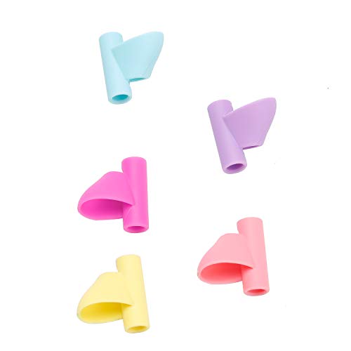 Sanp Pencil Grip Claw,5 Packs Pencil Grip Writing Claw Training Writing AIDS Claw Correction Finger Grip for Kids Preschoolers Children Adults Students -Special Needs - Thumbnail 4