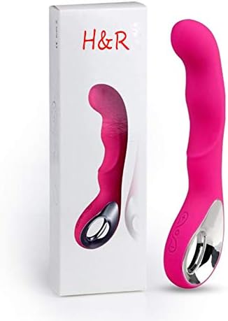 HouRan 10 Multi-Speed C-Spot Vibrate USB Rechargeable Vibre Rabbit Toys Finger Shape Massager Toys for Women Female Pleasure(Pink)-1018
