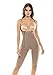 Fajate PostSurgery Postpartum Colombian Bodyshaper Capri Thin Straps Just Us Store (XL, Camel)