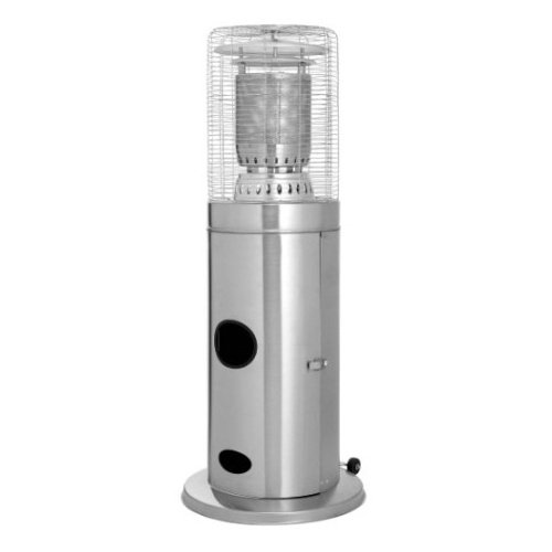 Fire Mountain Bullet Stainless Steel Floor Standing Gas Patio