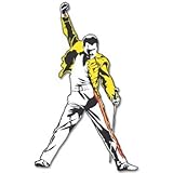Freddie Mercury Queen Wall Graphic Decal Sticker 25