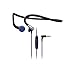 Sennheiser PMX 685i Sports In-Ear Neckband Headphones - Black/Blue, 3.5 mm, angled (Discontinued by Manufacturer)
