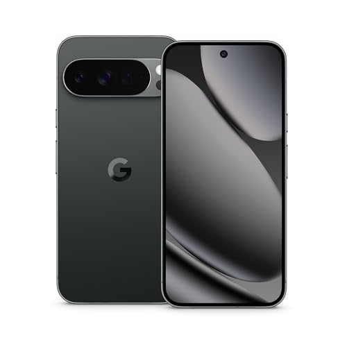 Google Pixel 10 Pro XL - Unlocked Android Smartphone with Gemini, Triple Rear Camera, 24+ Hour Battery and 6.8 Super Actua Display - Obsidian, 256GB