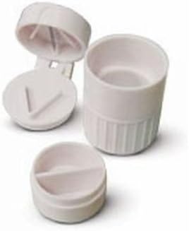 Pill Crusher/Splitter with Cup and Storage Compartment