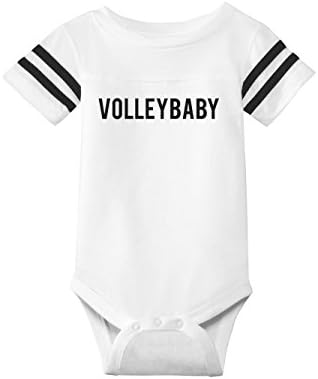 MVW Volleyball Themed VolleyBaby Infant Bodysuit/Onesie, 6 Month