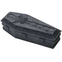 Gargoyle Coffin Box Monster Gothic Container