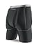 Seirus Innovation 5656 Super Padded Shorts for Skiing, Snowboarding and Outdoor Athletics - Small/Medium, Black