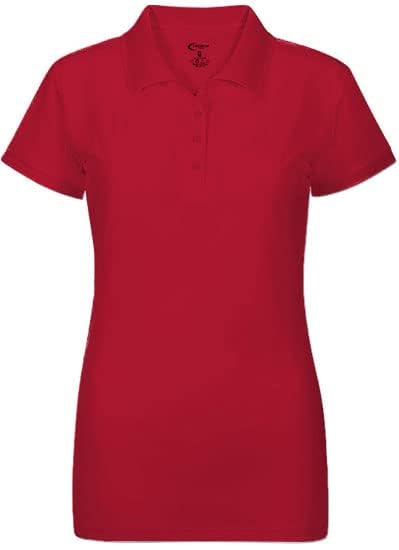 PREMIUM WEAR POLO T-SHIRT FOR JUNIOR GIRLS – HIGH-PERFORMANCE MOISTURE WICKING FABRIC | RED – X-LARGE