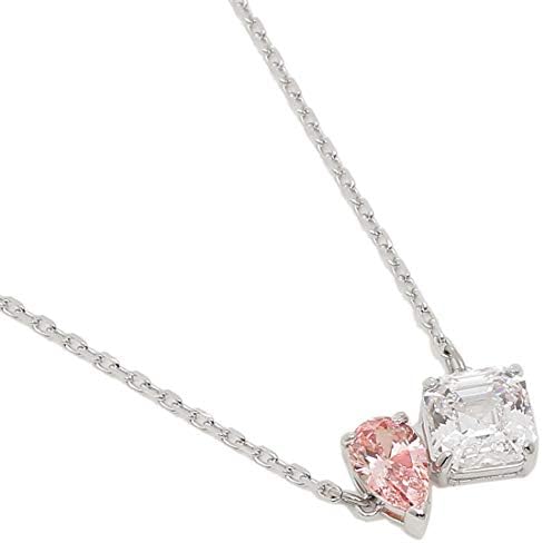 [スワロフスキー]ネックレス アクセサリー レディース SWAROVSKI 5517115 シルバー ローズピンク [並行輸入品]