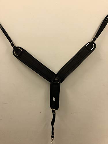 Fabri-Tech, Inc. Tuff Hide/Syn-Felt Breast Strap (Black)