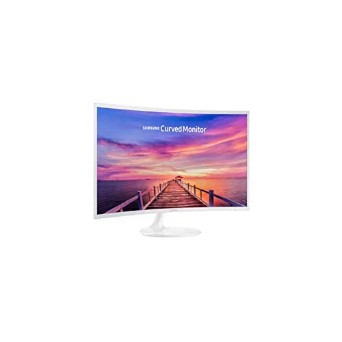 Samsung C32F391Fwu Ecran PC Incurvé, Dalle Va 32", Résolution Fhd (1920 X 1080), 60 Hz, 4Ms, Amd Freesync, Blanc