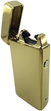 Minimalist USB Rechargeable Electric Arc Lighter (Gold)