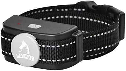 Photo 1 of PATPET Receiver Collar Replacement for PATPET 301 Series, Black Nylon, IPX5 Rainproof, 3 Modes, Long Standby, All Breeds Dog