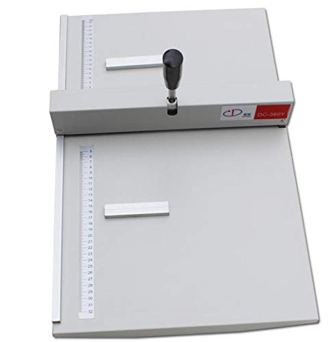 14" Manual Creaser A3 Paper 360mm Creasing Scoring Machine All Metal Card Scorer Creaser Bindery Equipment