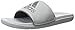 adidas Performance Men's Voloomix M Slide Sandal,Clear Onix Grey/Dark Grey/Clear Onix Grey,8 M US
