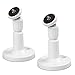 QIBOX 2-Pack Security Wall Mount for Arlo and Arlo Pro Cameras, Adjustable Wall Mount Holder for Indoor and Outdoor Use